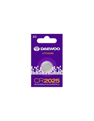 Элемент питания литиевый CR2025 3В 2021 BL-1 DAEWOO 5034143