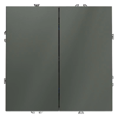 Выключатель 2-кл. СП S70 10А механизм титан Voltum VLS020106
