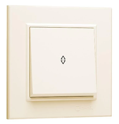 Переключатель 1-кл. СП Karea 10А IP20 крем. Makel 56010005