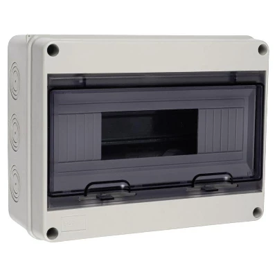 Бокс модульный накладной PDB/W 4012 GR (ЩРН-ПГ-12) IP65 пластик. Pro JazzWay 5072084