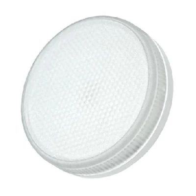 Лампа светодиодная PLED-ECO 6Вт таблетка матовая 5000К холод. бел. GX53 460лм 230В JazzWay 2852007