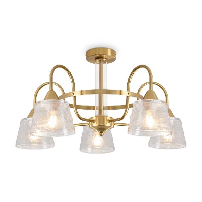 Светильник Caramel 5х60Вт E27 IP20 подвесной Freya FR5522PL-05BS1