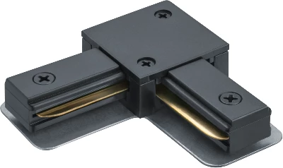 Коннектор 95 515 NLT-C-1L-AS1-BL-L для шинопровода AS1 черн. NAVIGATOR 95515