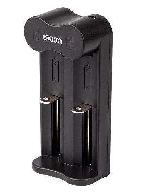 Устройство зарядное L-71USB 2х500мА Li-ion (16340/17650/18650/26650/20700 и др.) 4.2В DC USB-MicroUSB в компл. ФАZА 5032385