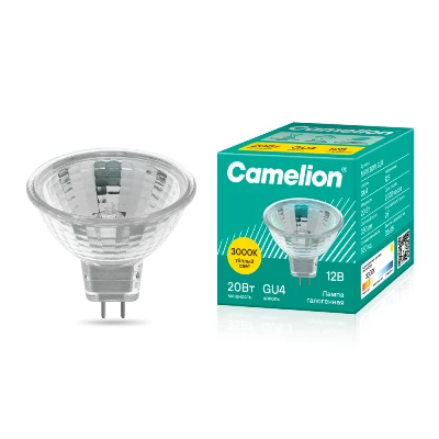 Лампа галогенная MR11 12В 20Вт Camelion 3058