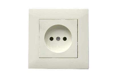 Розетка 1-м Karea RIZZ без заземл. керамика крем Makel 88010002