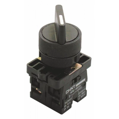 Переключатель NP2-ED33 3 положения 2НО IP40 с фиксацией (R) CHINT 574098