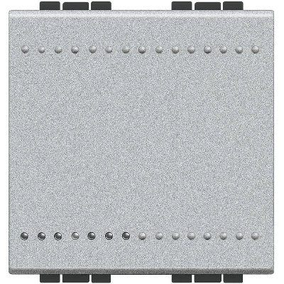 Выключатель 1-кл. 2мод. СП LivingLight 16А IP20 винтов. клеммы алюм. Leg BTC NT4001M2N