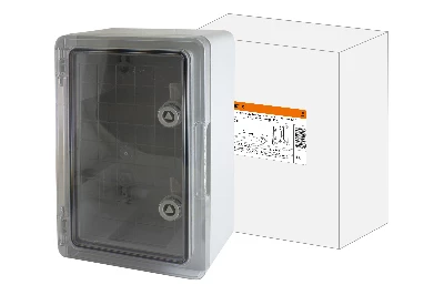 Бокс пластиковый ЩМП-0-5, прозр., крышка ABS, IP65, -45 до +75 С, навесной, (500х400х240) TDM