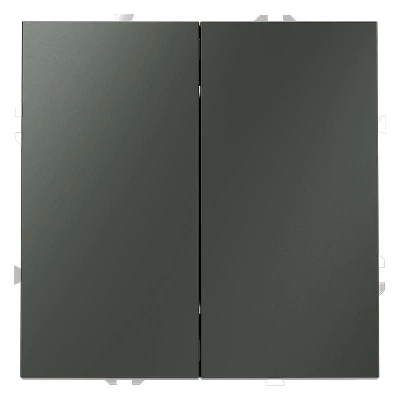 Переключатель проходной 2-кл. СП S70 10А механизм титан Voltum VLS020306