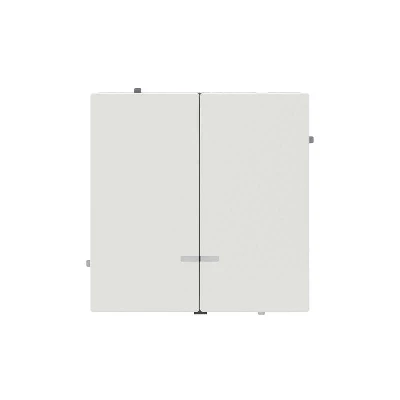 Выключатель 2-кл. KANT с подсветкой бел. песок DKC 7010134