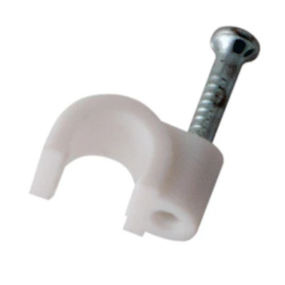 Скоба крепежная круглая d4мм (уп.50шт) Rexant 07-4004