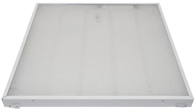 Светильник светодиодный ULP-6060 40W/5000K IP40 GRILYATO WHITE 40Вт 5000К IP40 4600лм 588х588х38 потолочный встраив. грильято рассеив. призма с источником питания бел. Uniel UL-00005199