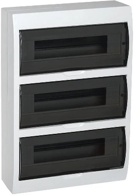 Корпус навесной ЩРН-Пк-45 Krepta 3 IP41 пластик. бел. IEK MKP12-N-04-45-41
