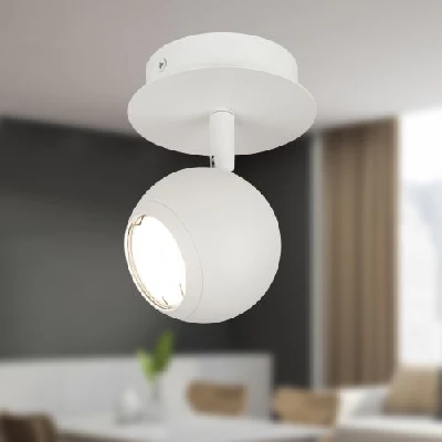 Светильник OL36 WH MR16 GU10 IP20 настен./потолочн. спот бел. Эра Б0056369