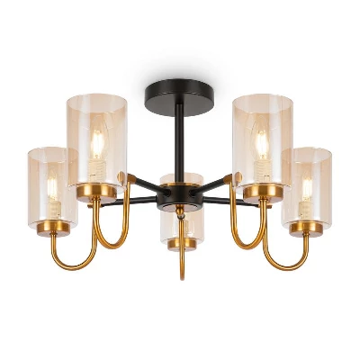 Светильник Jewel 40Вт E14х5 IP20 потолочн. Freya FR5321CL-05BZ