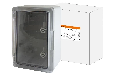 Бокс пластиковый ЩМП-0-8, прозр., крышка ABS, IP65, -45 до +75 С, навесной, (700х500х250) TDM