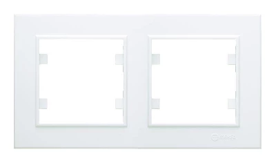 Рамка 2-м Karea горизонт. бел. Makel 56001702
