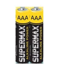 Элемент питания алкалиновый AAA/LR03 (уп.2шт) SuperMax SUPLR032S