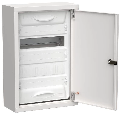 Корпус ЩРн-24 (1х24) TITAN 5 460х310х140 IP31 метал. бел. IEK TI5-50-N-024-31
