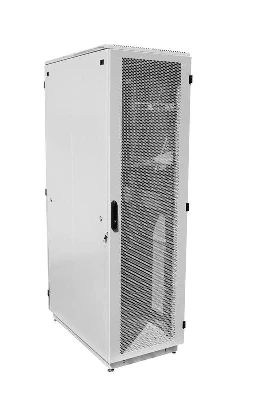 Шкаф коммутационный ШТК-М-42.6.8-4ААА 42U 600х820мм передн. двер. перфорир. задн. двер. стальн. лист 2 боков. панел. ЦМО 1132130
