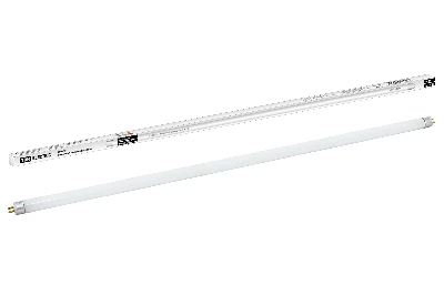 Лампа люминесцентная линейная двухцокольная ЛЛ-12/24Вт, T4/G5, 6500 К, длина 654.2мм TDM