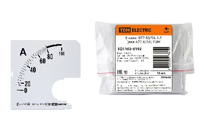 Шкала Ш72   80/5А-1.5 (для А72 Х/5А) TDM