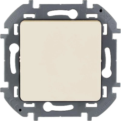 Переключатель перекрестный 1-кл. Inspiria 10А IP20 250В 10AX винтов. клеммы механизм сл. кость IEK 673681