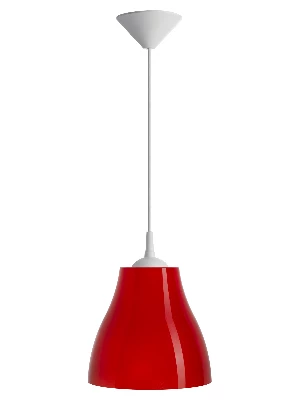 Светильник НСБ 21-60-142 УХЛ4 "Melodi mini" красный, шнур белый TDM