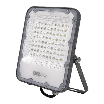 Прожектор светодиодный PFL-S4 100Вт 6500К IP65 80град. ДО с линзовым модулем JazzWay 5036437