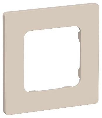 Рамка 1-м СП FLITE РУ-1-К-ФлЛ льняной IEK FI-M12-32-20-K88