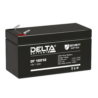 Аккумулятор ОПС 12В 1.2А.ч DT 12012 Delta 4614010040004