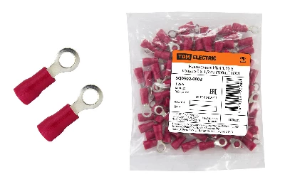 Наконечник НКИ 1.25-6 кольцо 0.5-1.5мм (100шт) TDM