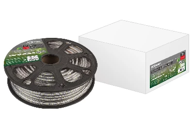 Лента светодиодная SMD2835-60 LED/м-220 В-4.8 Вт/м-IP67-красный (30м) TDM