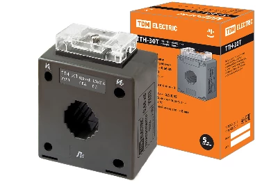 Трансформатор тока измерительный ТТН  30T/150/5- 5VA/0.5-Р TDM