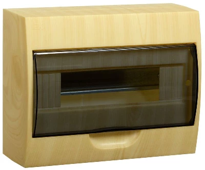 Корпус навесной ЩРН-П-12 Krepta 3 IP41 пластик. сосна IEK MKP12-N-12-41-K34