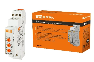 Реле напряжения 1ф РН 1-220В TDM