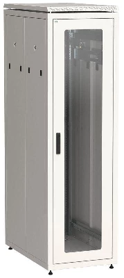 Шкаф сетевой LINEA N 19дюйм 42U 600х1000мм стеклян. передн. дверь задн. перфорир. сер. ITK LN35-42U61-GP