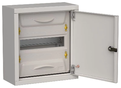 Корпус ЩРн-12 (1х12) TITAN 5 335х310х140 IP31 метал. сер. IEK TI5-50-N-012-31-7035