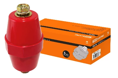 Изолятор SM76 силовой H76xD50xM10мм с болтом TDM