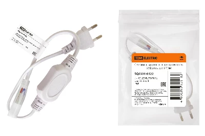 Сетевой шнур для светодиодной ленты SMD2835-220 В TDM