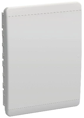 Корпус ЩРВ-П-54 TEKFOR IP41 бел. дверь пластик. IEK TF5-KP13-V-54-41-K01-K01