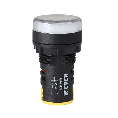 Лампа AD22DS(LED) матрица 22мм 24В AC/DC бел. КЭАЗ 303926