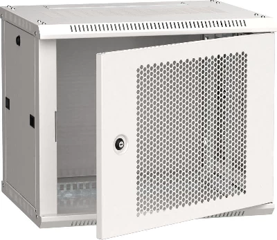 Шкаф LINEA W 9U 600х450мм перфорир. дверь RAL7035 ITK LWR3-09U64-PF