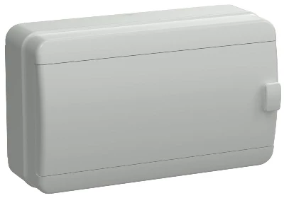 Корпус КМПн-12 TEKFOR IP65 сер. непрозр. дверь пластик. IEK TF5-KP73-N-12-65-K03-K03