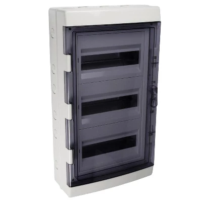Бокс модульный накладной PDB/W 4036 GR (ЩРН-ПГ-36) IP65 пластик. JazzWay 5072169