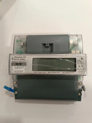 Счетчик Меркурий 236 ART-01 PQRS 3ф 5-60А класс точн. 1.0/2.0 многотариф. оптопорт RS-485 на DIN-рейку ЖКИ Моск. вр. Инкотекс М0000051659