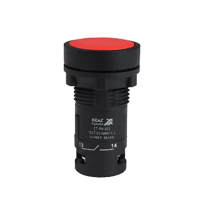 Кнопка с фиксацией OptiSignal Compact D22 С7-PH-411 красн. 1НО+1НЗ XB7NH45 КЭАЗ 362075
