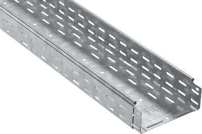 Лоток листовой перфорир. 300х80 L3000 сталь HDZ IEK CLP10-080-300-3-M-HDZ
