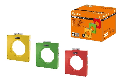 Трансформатор тока измерительный ТТН 125/2500/5-15VA/0.5-Р (3 шт., color) TDM